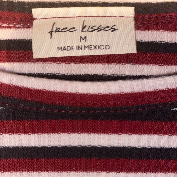 Red Striped Tee - Picture 3 of 4